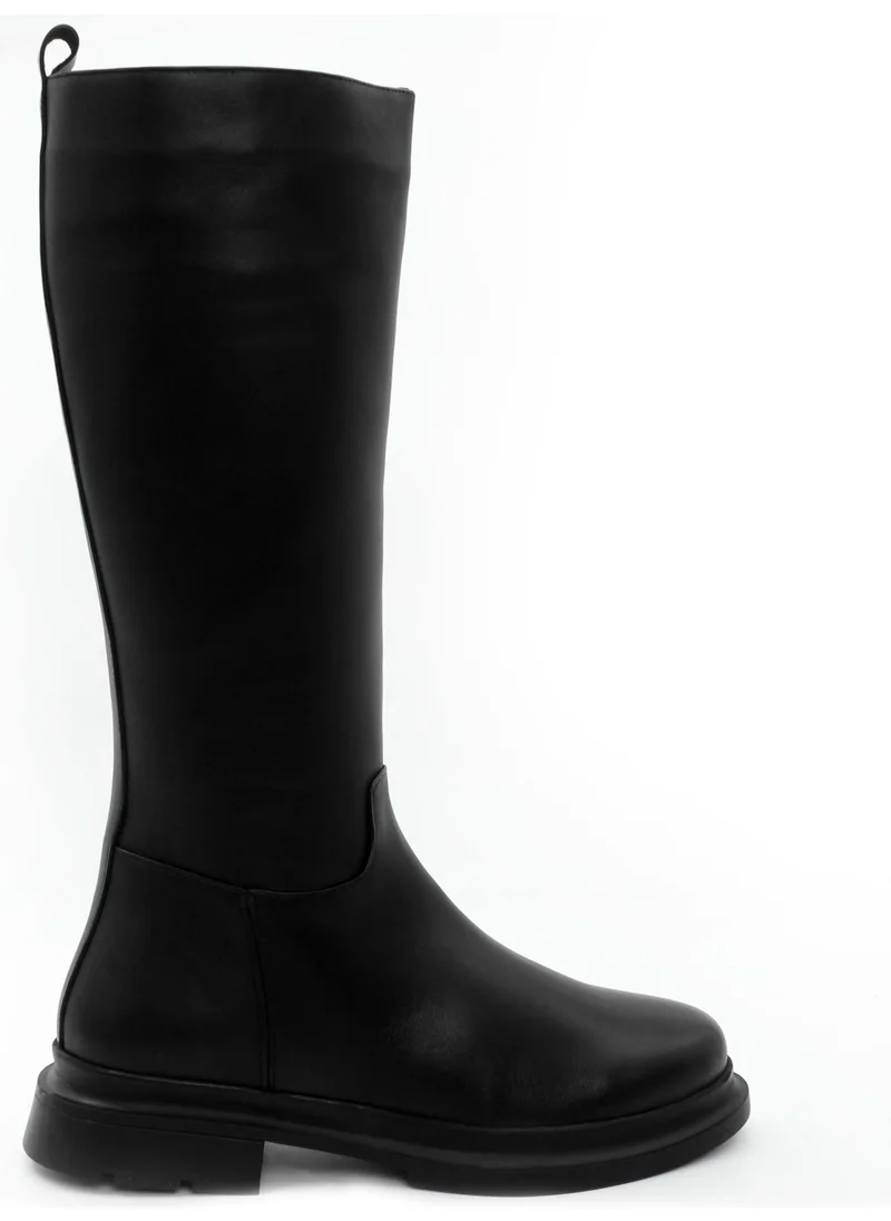 Fast Step Genuine Leather Fur Women's Classic Boots 916KZA236253