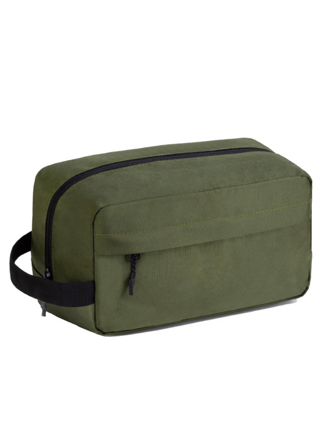 Vorspack Travel Toiletry Bag for Men Hanging Toiletries Bag Water Resistant Travel Bag for Toiletries Accessories Army Green - Image 3