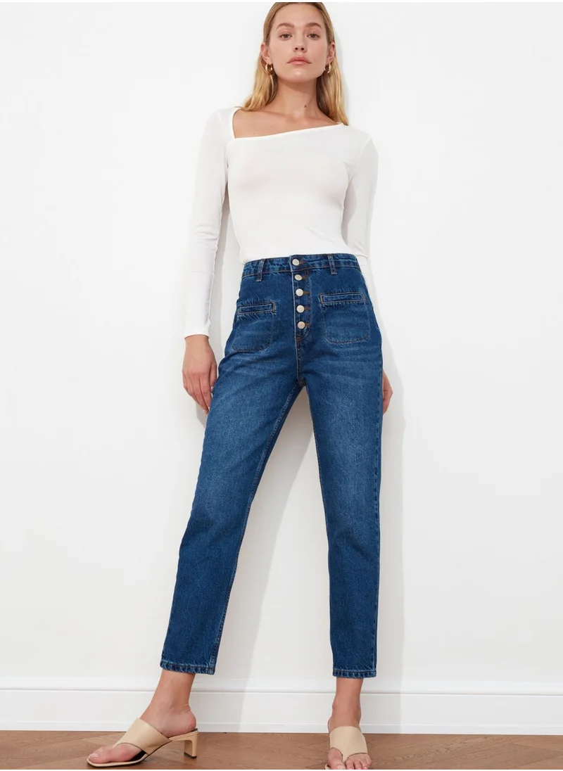 trendyol High Waist Mom Jeans