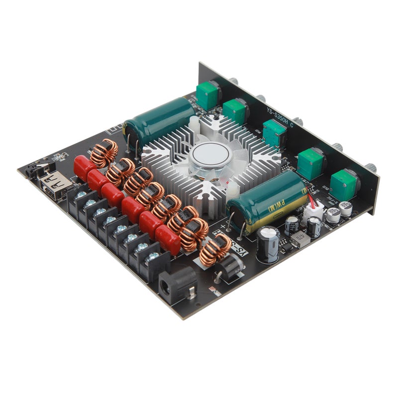 Bluetooth Power Amplifier Board: 2.1 Channel 220W X 2+350W PMPO - TPA3255 HiFi Chip Bass Treble Control Power Amplifier Module With Multi-Protection For Home Audio System Custom DIY Speakers - Image 3