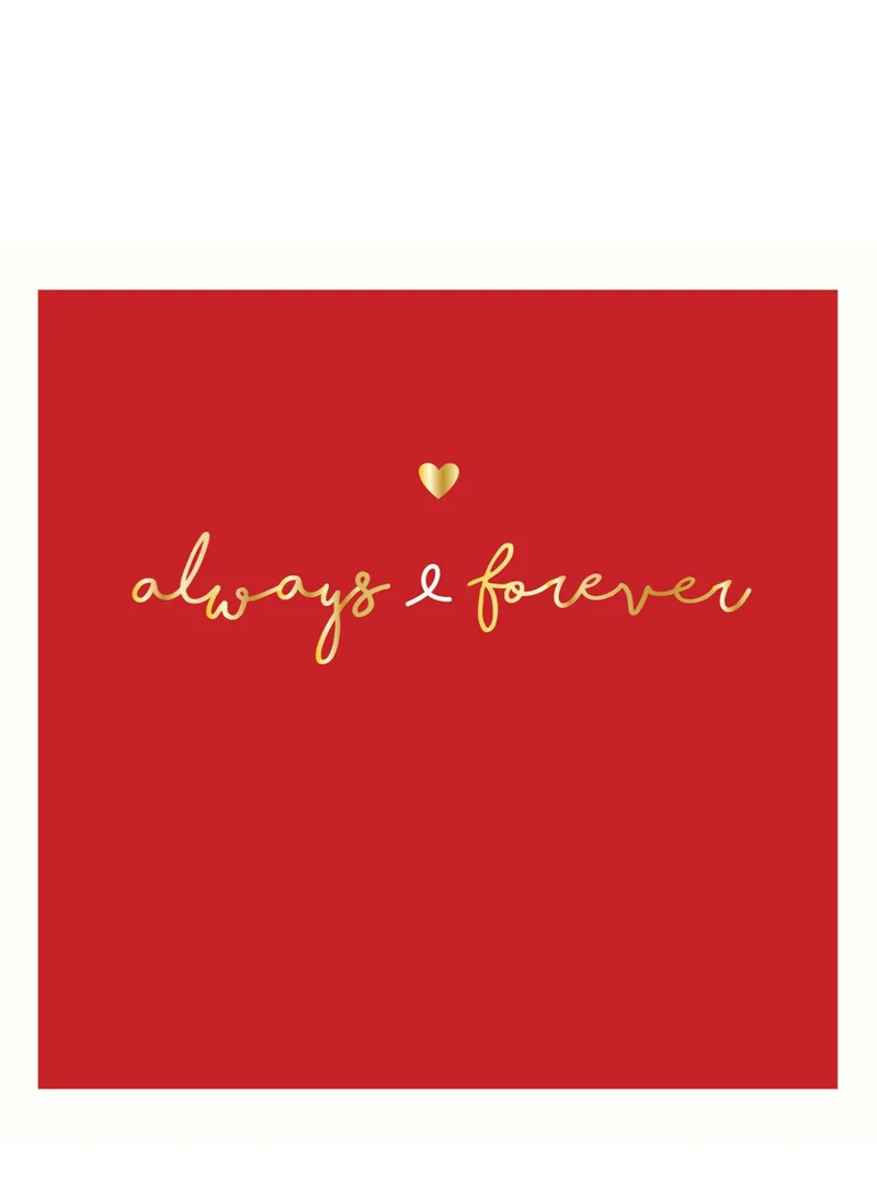 بيجمينت Always and Forever Greeting Card