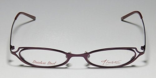 THALIA SODI Thalia Samba For Ladies/Women Cat Eye Full-Rim Shape Stainless Steel Authentic Eyeglasses/Eyeglass Frame (48-18-135, Shiny Purple) - Image 3