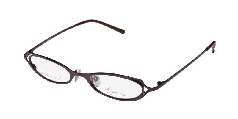THALIA SODI Thalia Samba For Ladies/Women Cat Eye Full-Rim Shape Stainless Steel Authentic Eyeglasses/Eyeglass Frame (48-18-135, Shiny Purple) - Image 1