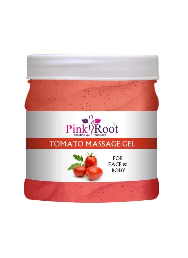 Pink Root - Pink Root Tomato Massage Gel 500ml with Chocolate Scrub 500ml - Image 1