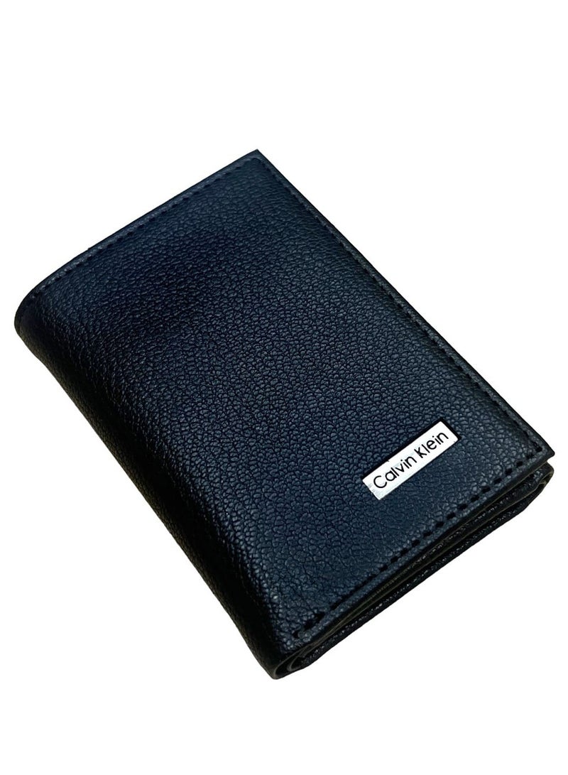 CALVIN KLEIN JEANS PLUS Calvin Klein Black Leather Wallet For Men  - Image 2
