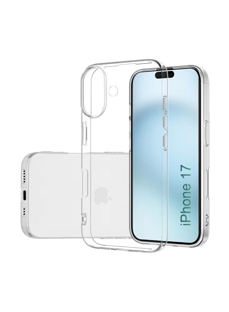TWEGGON Clear Case for iPhone 17 6.3", Protective Clear Case for Apple iPhone 17 6.3" - Image 1