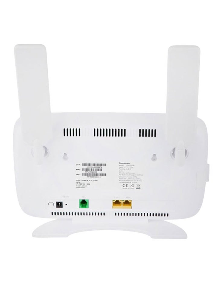 Sercom - 4G Hub Router Cat18 600Mbps LTE Mobile Wi-Fi Router with RJ11 Tel Port and 2  External Antennas - Image 1