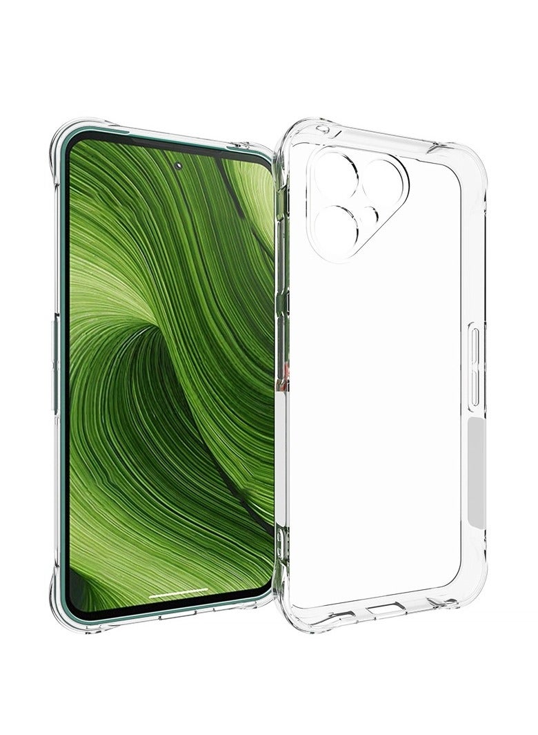 general Fairphone 6 Airbag Case Transparent Anti-Drop TPU Protective Case High Transparency No Yellow Change Airbag Cushion Precise Fit Scratch Resistant - Image 1