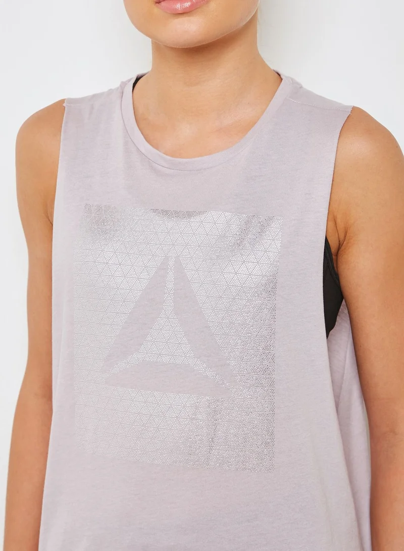 Reebok Shine Delta Muscle Tank