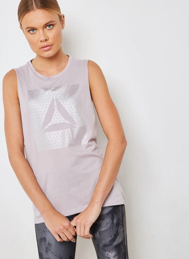 Reebok Shine Delta Muscle Tank