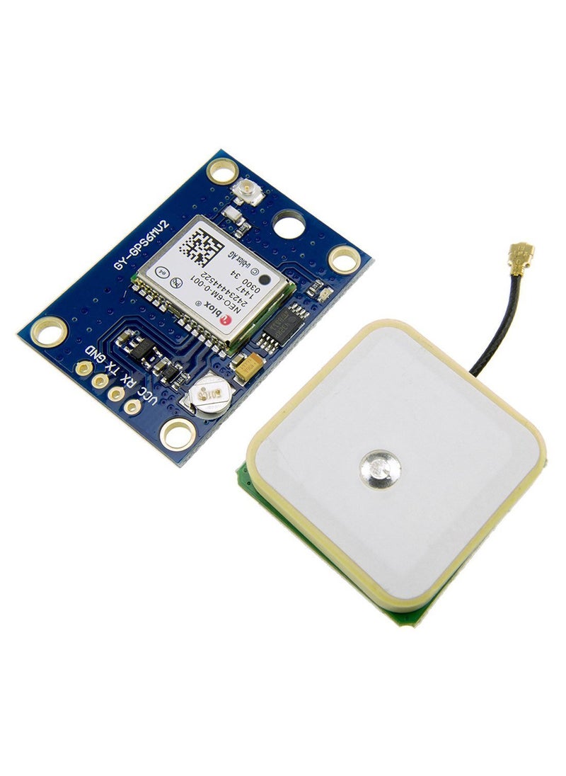 HiLetgo HiLetgo GY-NEO6MV2 NEO-6M GPS Flight Controller Module 3V-5V with Super Strong Ceramic Antenna for Arduino EEPROM APM 2.5  - Image 2