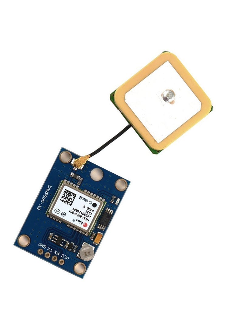 HiLetgo HiLetgo GY-NEO6MV2 NEO-6M GPS Flight Controller Module 3V-5V with Super Strong Ceramic Antenna for Arduino EEPROM APM 2.5  - Image 3