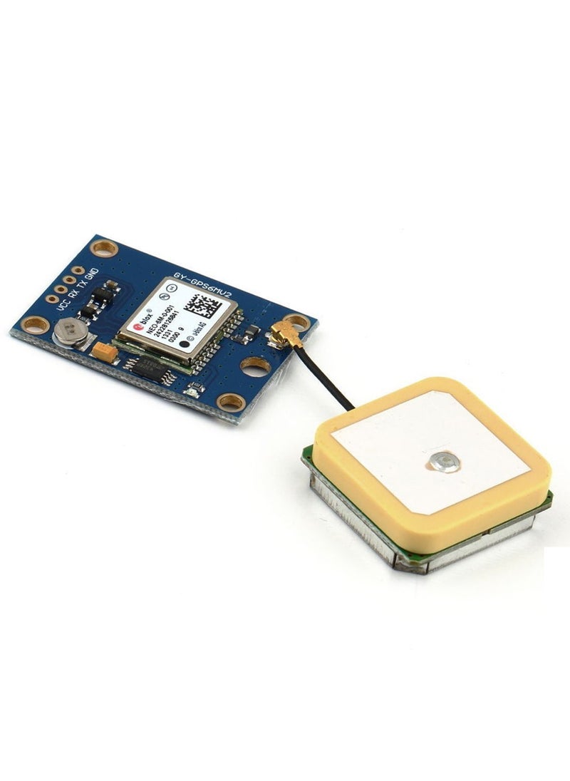 HiLetgo HiLetgo GY-NEO6MV2 NEO-6M GPS Flight Controller Module 3V-5V with Super Strong Ceramic Antenna for Arduino EEPROM APM 2.5  - Image 4
