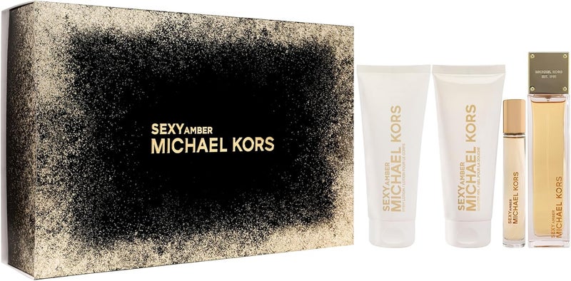 Michael Kors Sexy Amber by Michael Kors - 4 Piece Gift Set - Image 3