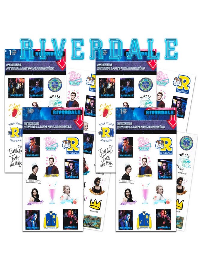 Riverdale - Riverdale Party Supplies Set ~ Riverdale Merchandise Bundle Includes 100 Riverdale Stickers 8 Sticker Sheets Riverdale Crafts (Riverdale Party Supplies) - Image 1