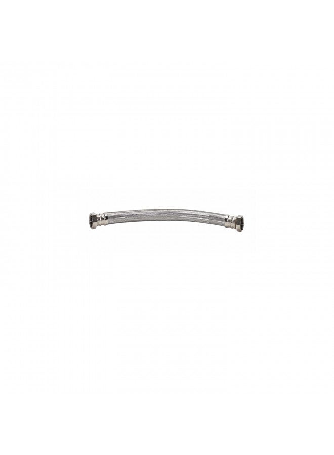 Fluidmaster B1H18 Water Heater Connector, Braided Stainless Steel - 3/4 Female Iron Pipe x 3/4 Female Iron Pipe, 18-Inch Length