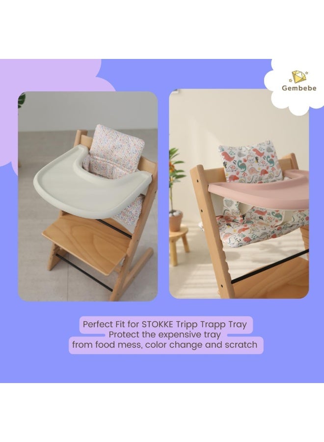 Gembebe Full Coverage Stokke Tripp Trapp High Chair Placemat - Image 3