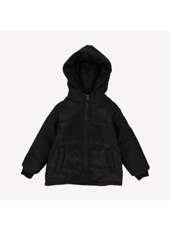 اوركيدز سترة عادية طويلة الأكمام مقاومة للماء بغطاء رأس - Image 1