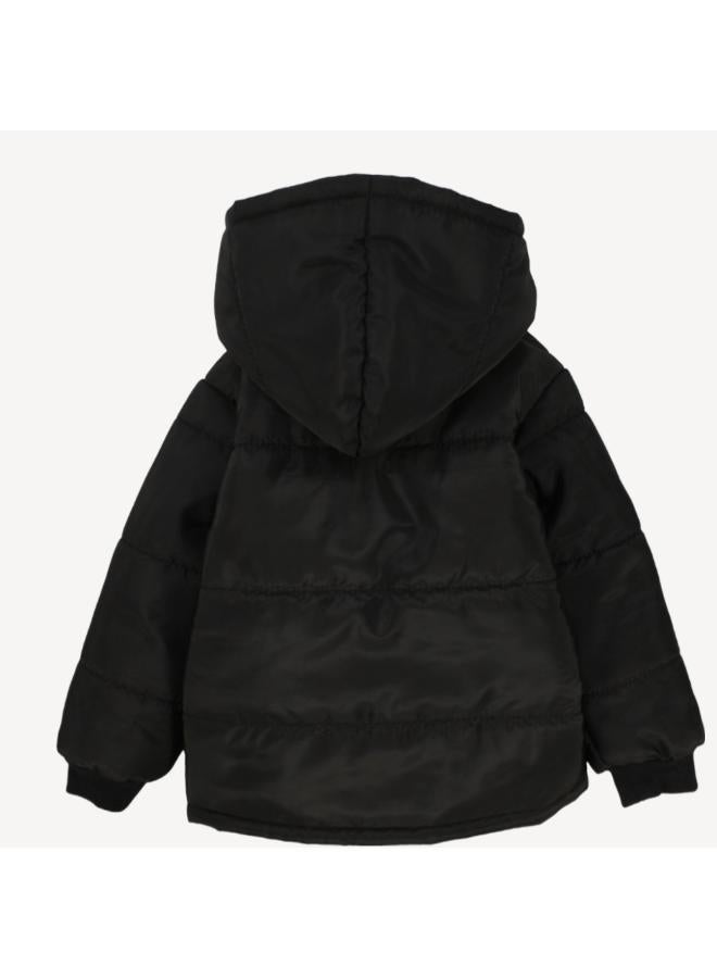 اوركيدز سترة عادية طويلة الأكمام مقاومة للماء بغطاء رأس - Image 2