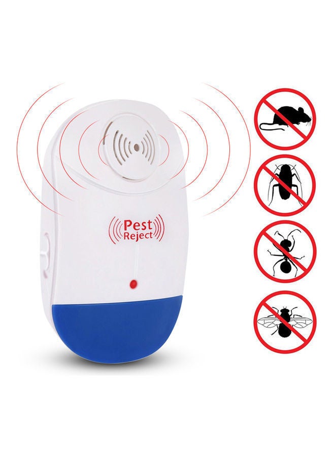 NIBEMINENT 4-Piece Upgrade Plug-in Pest Control Repeller White/Blue - Image 3