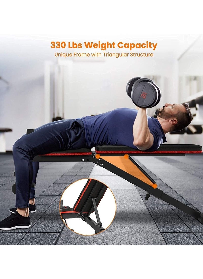 Generic - Professional Multi-function Adjustable Weight Bench with an Extreme Elastic Rope - Image 1