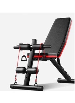 Professional Multi-function Adjustable Weight Bench with an Extreme Elastic Rope