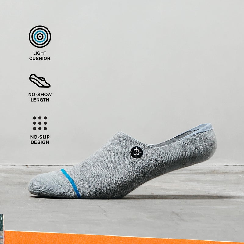 Stance Basic 3-Pack No Show Black LG (Men's Shoe 9-13) - Image 2