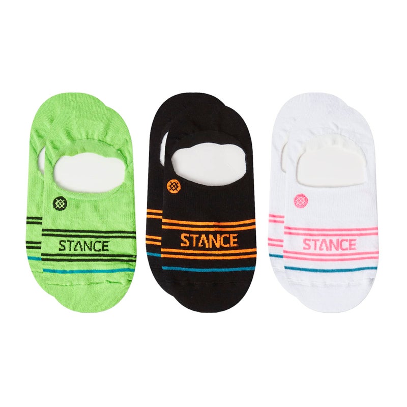 Stance Basic 3-Pack No Show Black LG (Men's Shoe 9-13) - Image 1