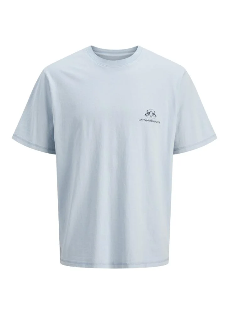 JACK & JONES Graphic Crew Neck Regular Fit T-Shirt
