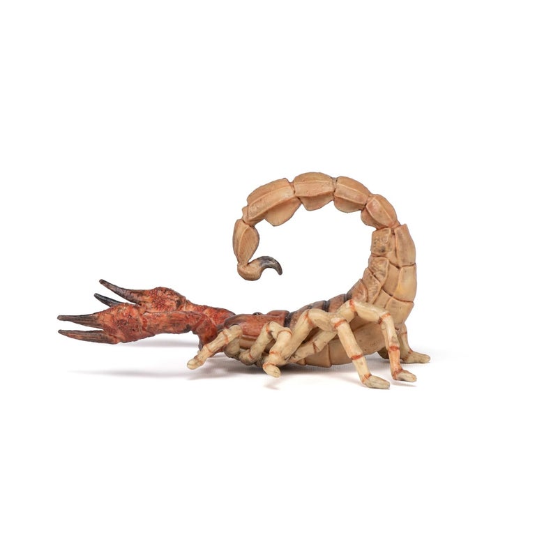 Papo - Scorpion Figurine - Desert Animal Toy for Kids Age 3+ - 11 cm Plastic Model with Pincers and Tail - Hand-Painted Wildlife Figure - Part of La Vie Sauvage - 50209 - Image 2