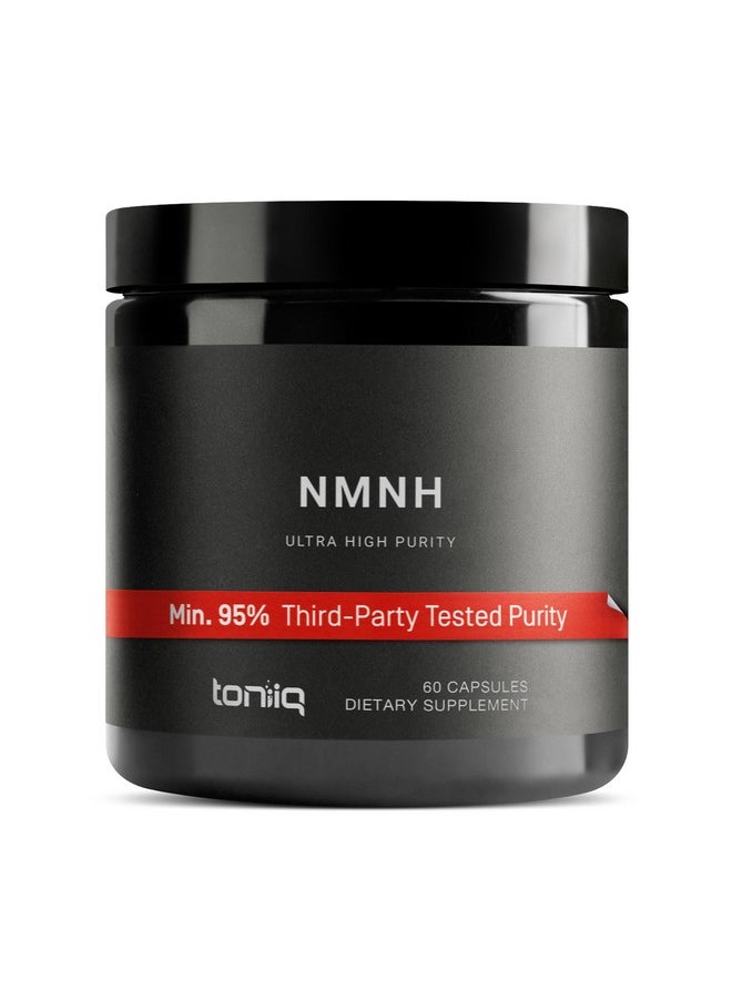 Toniiq - 95% Third-Party Tested Purity NMNH (Dihydronicotinamide Mononucleotide) - 250mg/Serving NAD+ Supplement to Boost NAD+ Levels - Clinically Tested Uthpeak™ - Supports Healthy Aging - Image 1