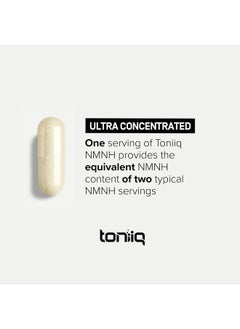 Toniiq 95% Third-Party Tested Purity NMNH (Dihydronicotinamide Mononucleotide) - 250mg/Serving NAD+ Supplement to Boost NAD+ Levels - Clinically Tested Uthpeak™ - Supports Healthy Aging  - Image 5