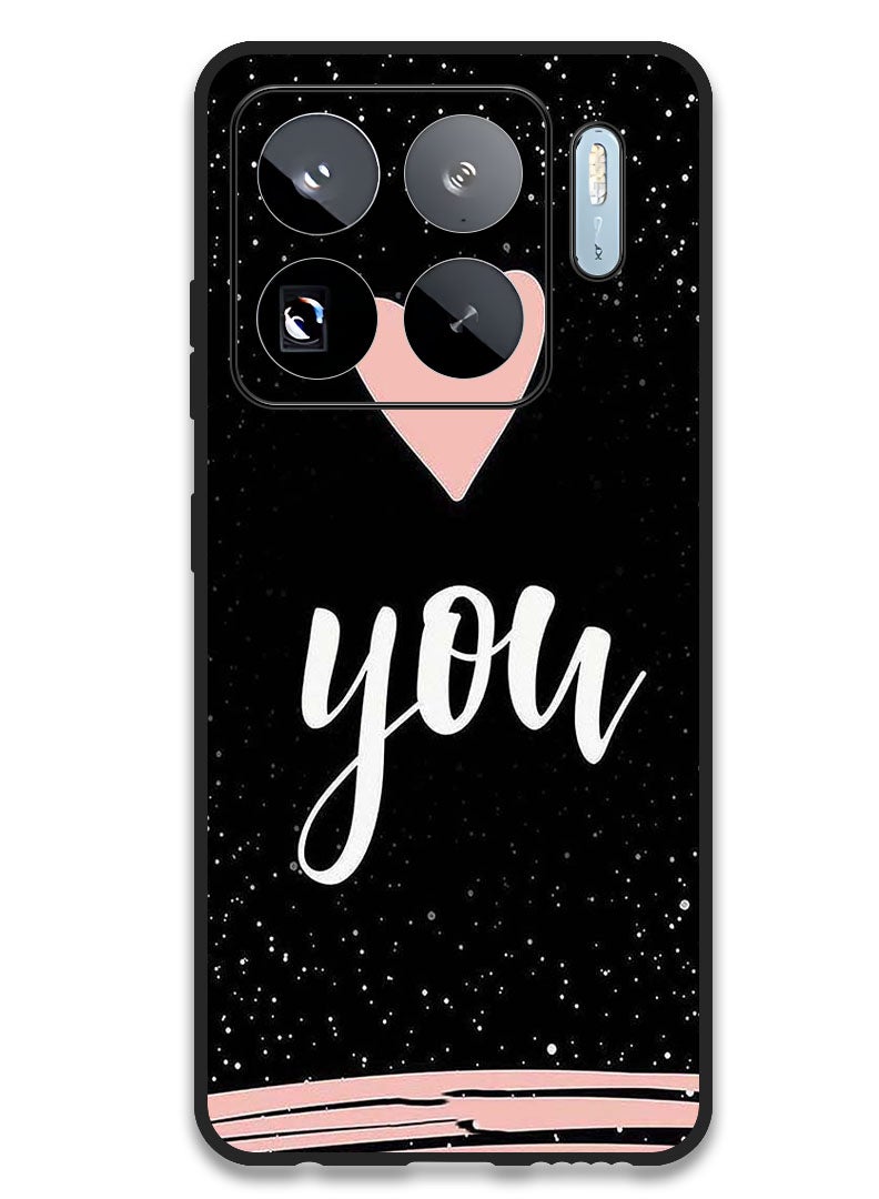 Theodor Case Compatible with Xiaomi 15S Pro 6.73 Inch Protection Shockproof Bumper Cover Love You - Image 1