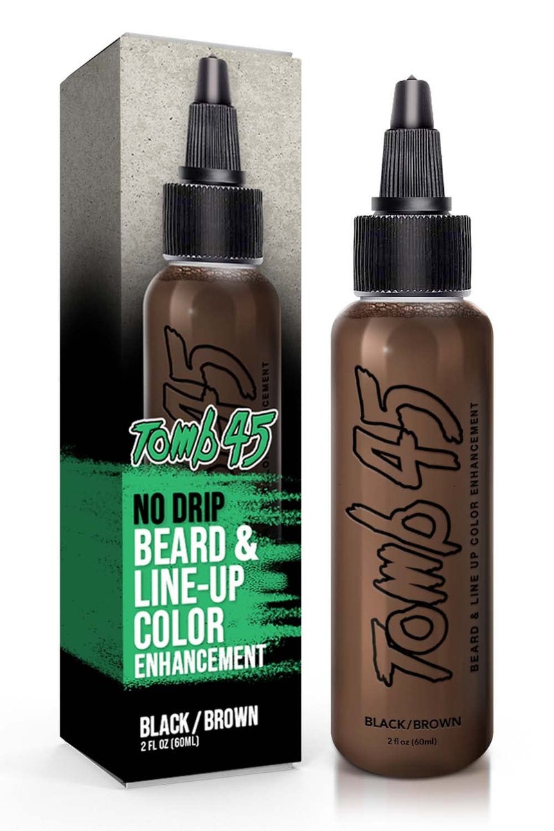 Tomb45 Beard  Lineup Enhancement BrownBlack  Waterproof Shampoo safe Safe on Skin