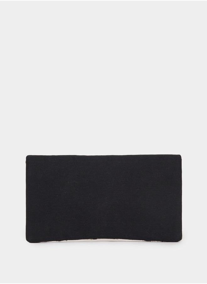 Styli Diamond Embellished Clutch with Chain Strap  - Image 5