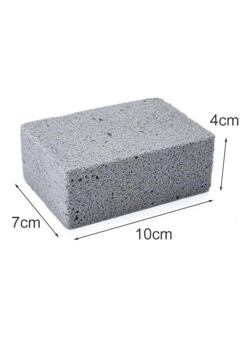 Loquat 4 Pcs BBQ Grill Cleaning Brick Block Barbecue Stone and Racks Stains Grease Cleaner - Image 3
