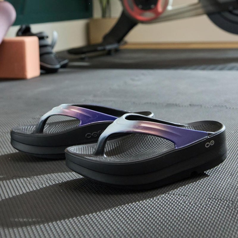 OOFOS OOmega OOlala Luxe Recovery Sandal, Calypso - Womenâ€™s Size 5 - Image 3