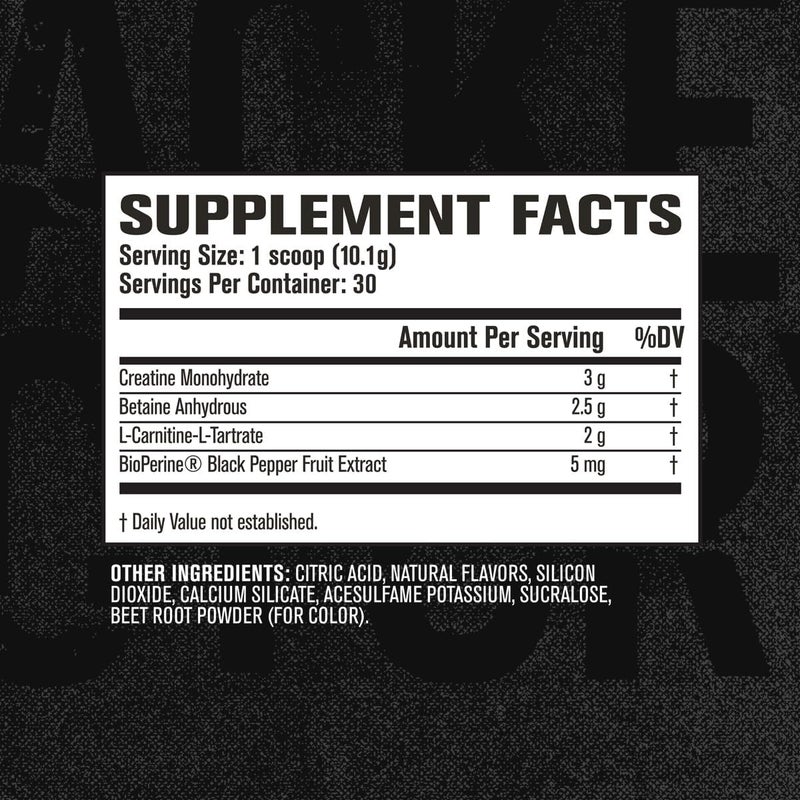 Jacked Factory Growth Surge Creatine Post Workout wLCarnitine  Daily Muscle Builder  Recovery Supplement with Creatine Monohydrate Betaine LCarnitine LTartrate  30 Servings Cherry Limeade - Image 5