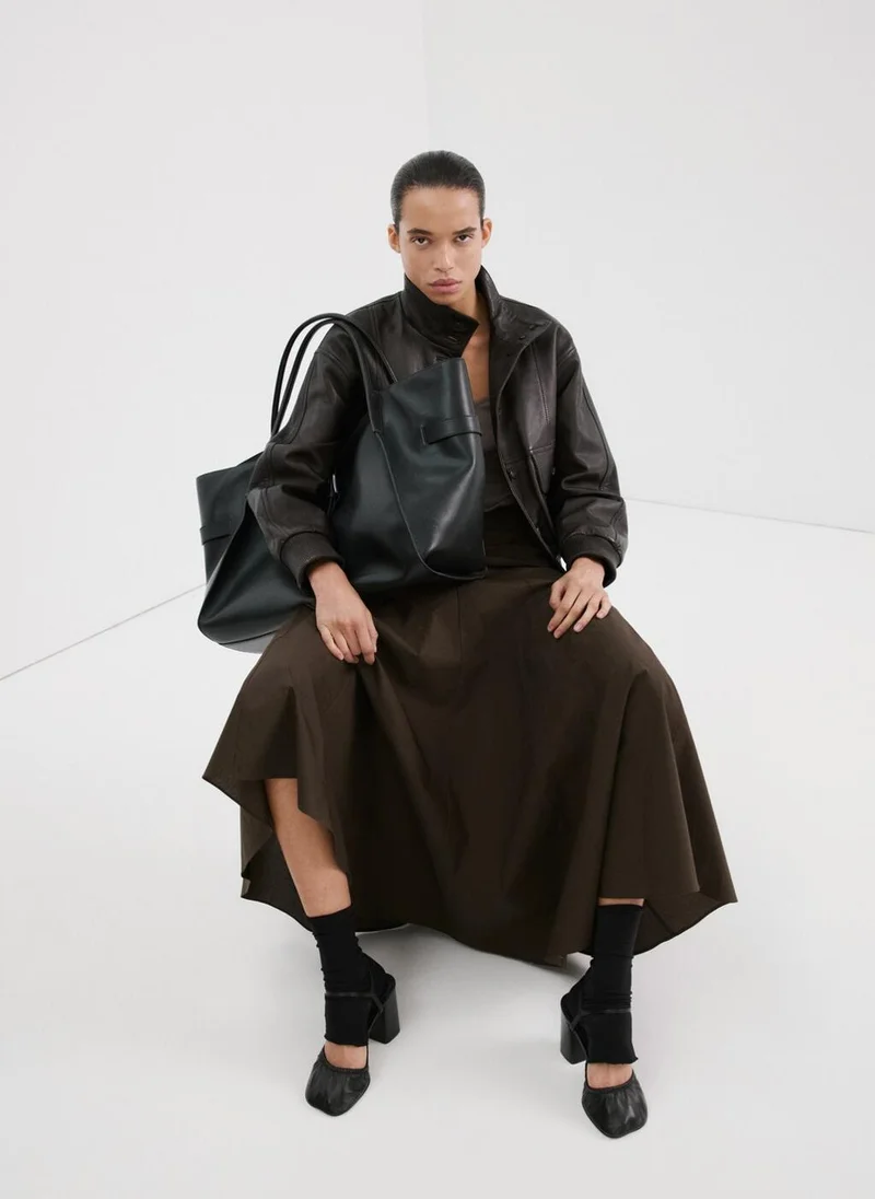 MANGO  A-line skirt with handkerchief detail for Women | Best Price UAE