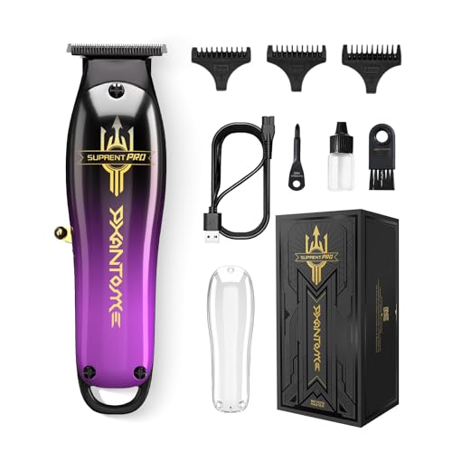 SUPRENT Men's Hair Trimmer- 6000 RPM High Speed Zero Gapped Trimmer with Ceramic Blades, Cordless Rechargeable Trimmer with180 Mins Run Time, DIY Customizable - Image 1