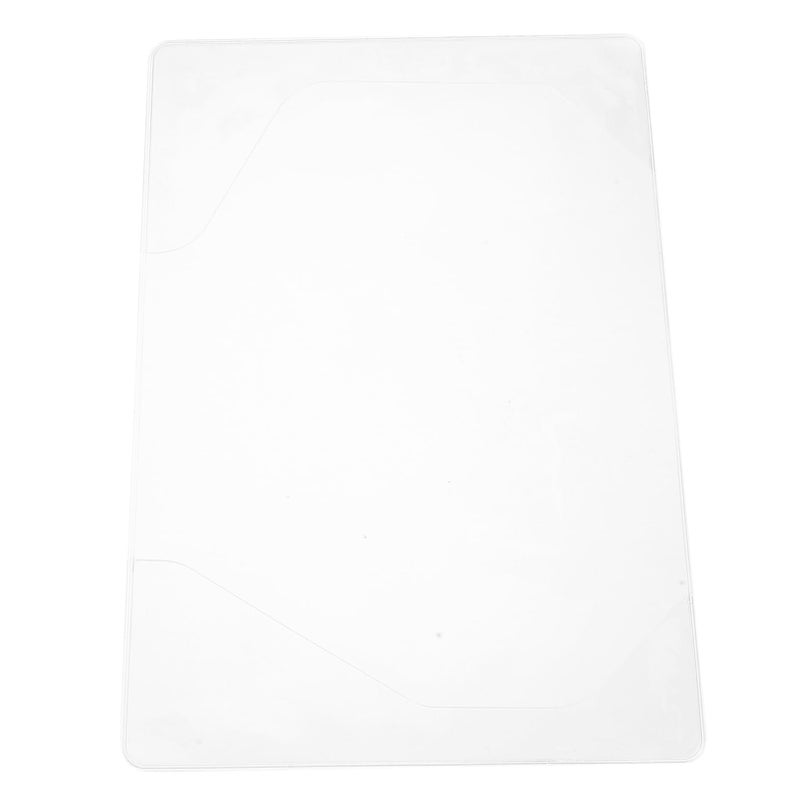 Transparent PVC Book Sleeve Protective Cover for Notebooks Planners Textbooks Easy Installation - Image 2