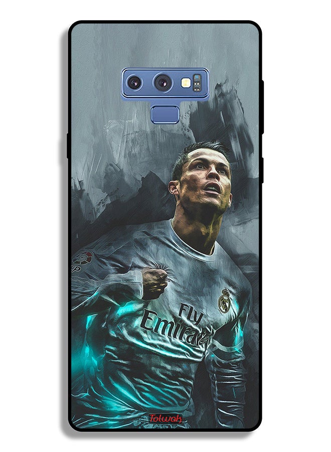 Tolwak Samsung Galaxy Note 9 Protective Case Cover Cristiano Ronaldo Art - Image 2