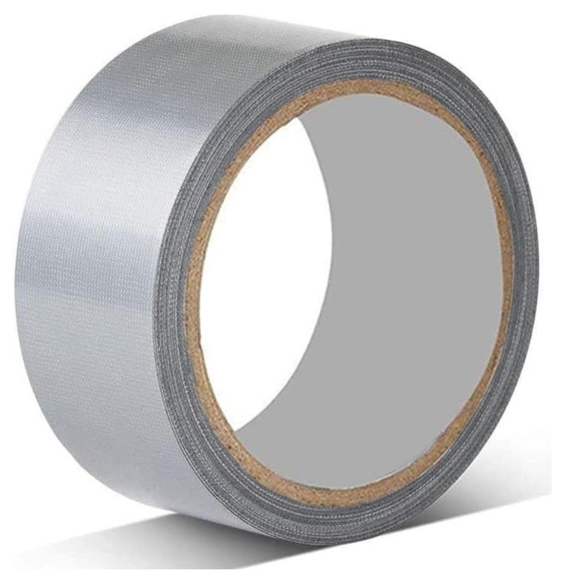 MARKQ 1 Rolls Duct Tape | 2 inches x 15 yards Strong Adhesive Silver Tape for Packing, Kitchen Home, Office, Indoor & Outdoor Use - Image 1