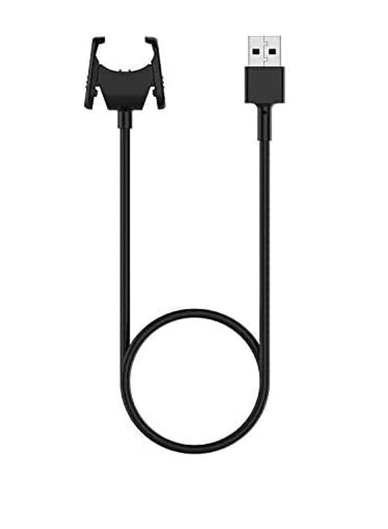 SYOSI Charger Cable Compatible with Fitbit Charge 3,Replacement USB Charging Cable Cord Clip Dock Accessories Adapter for Charge 3 Heart Rate Fitness Wristband - Image 2