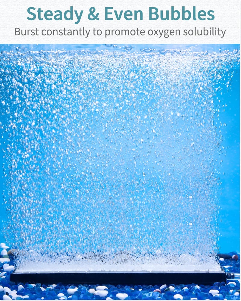 Pawfly 8 Inch Air Stone Bar Micro Bubble Diffuser Release Tool with Suction Cup Clip Accessory for Nano Air Pumps DWC Buckets and Fish Tanks - Image 2