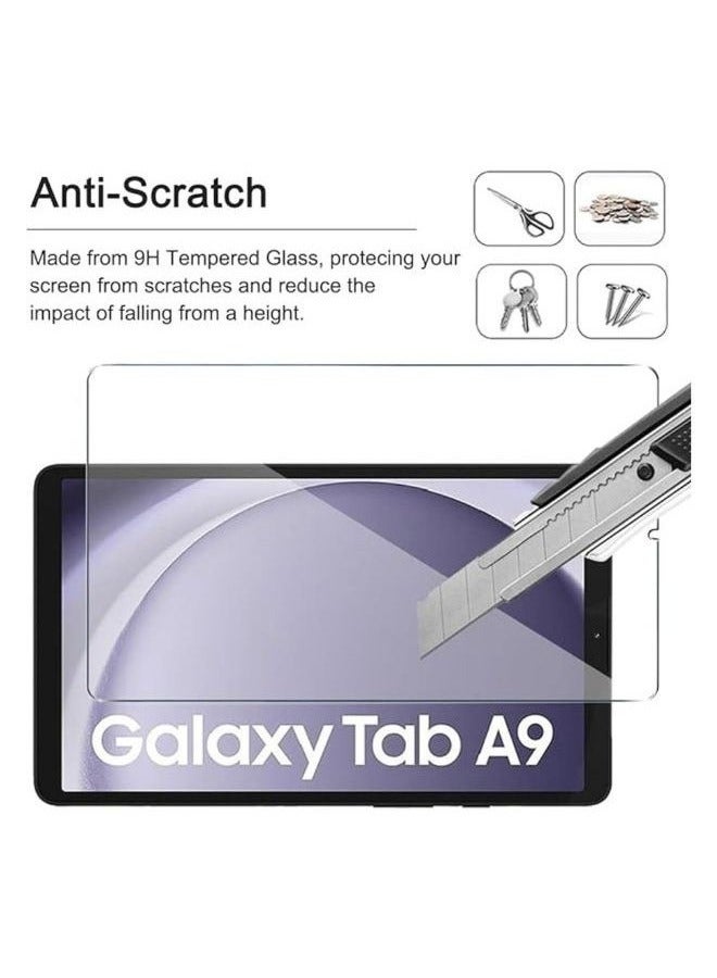 URBBKING Samsung Galaxy Tab A9/Samsung Galaxy Tab A11 8.7 inches Tempered glass Screen Protector - Clear - Image 4