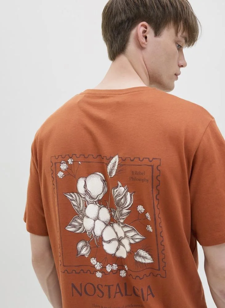 JJ Rebel Graphic Print Regular Fit T-Shirt