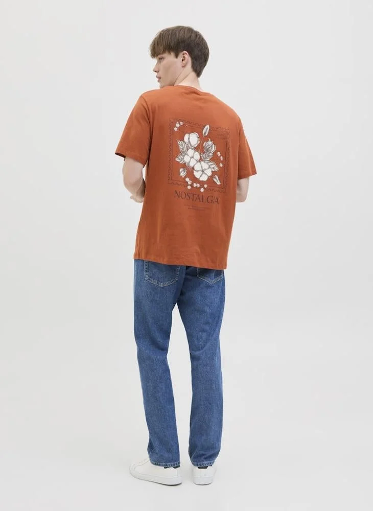 JJ Rebel Graphic Print Regular Fit T-Shirt