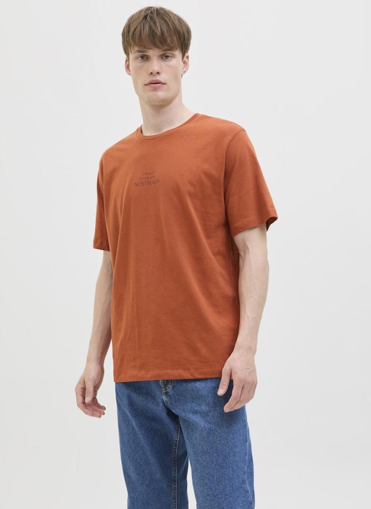 JJ Rebel Graphic Print Regular Fit T-Shirt - Image 1