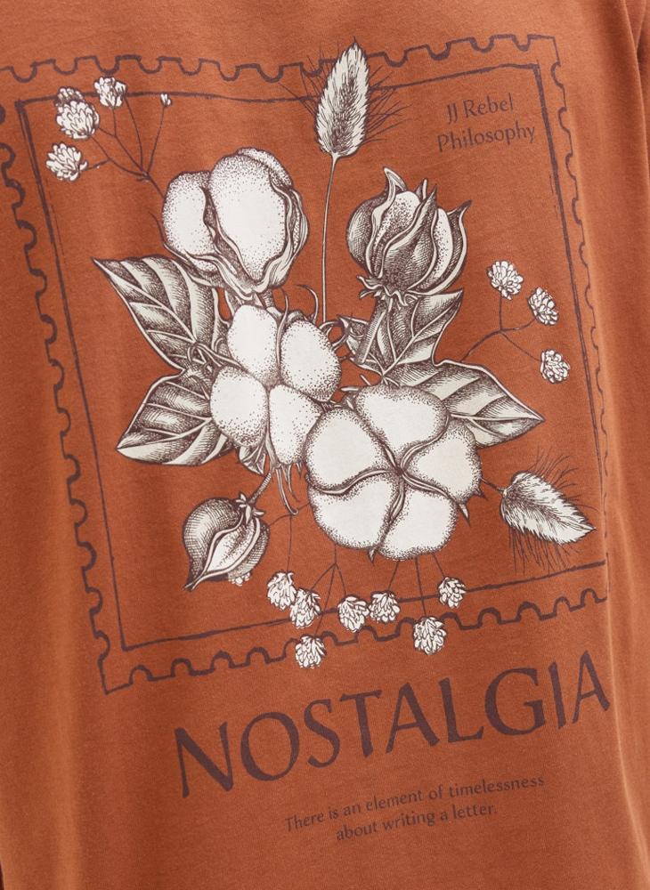 JJ Rebel Graphic Print Regular Fit T-Shirt - Image 5